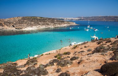 Mavi lagün Comino - Malta