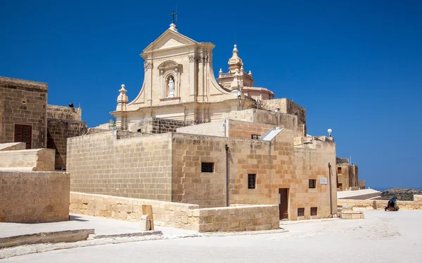 Festung cittadell in city victoria, malta — Stockfoto