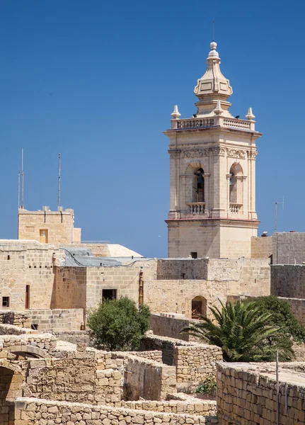 Festung cittadell in city victoria, malta — Stockfoto