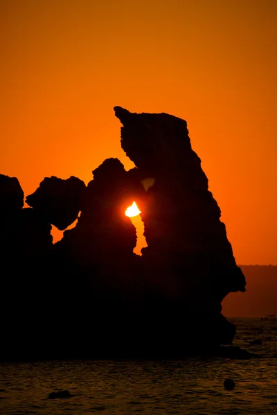 マルタでのサンセット — ストック写真