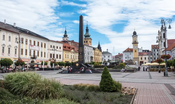 Площа міста Банська-Bytsrica, Словаччина — стокове фото