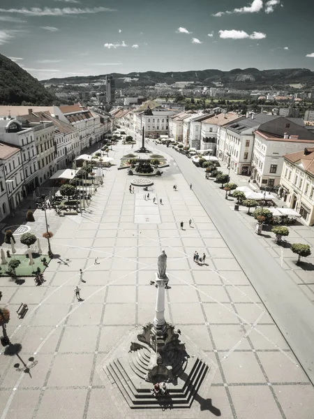 Centrum van de stad Banska Bystrica, Slowakije — Stockfoto