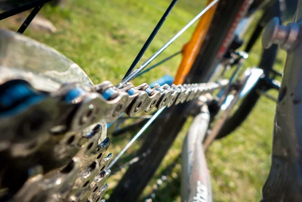 Bisiklet zinciri — Stok fotoğraf