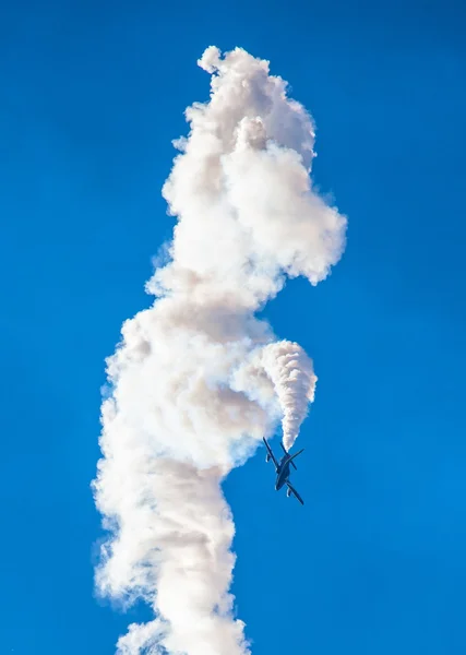 Grupo aeróbico frecce tricolori — Fotografia de Stock