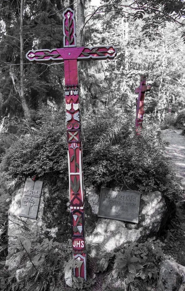 Cruz de madera — Foto de Stock