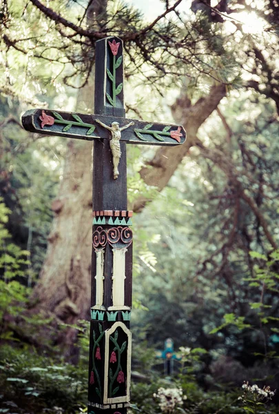 Wooden cross — Stock Photo, Image