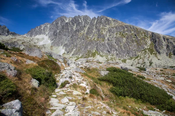 Gerlachovsky peak in High Tatras, Slovakia — Stock Photo, Image