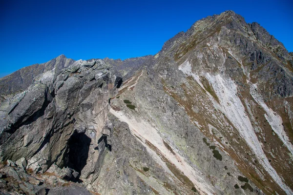 Peak Velke Solisko from hill Predne Solisko, Slovakia — Stock Photo, Image
