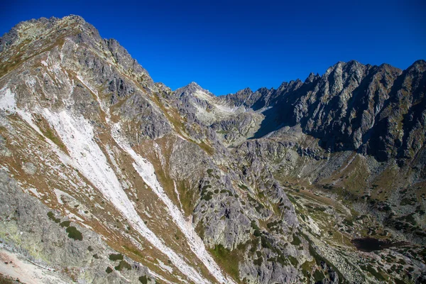 Peak Velke Solisko from hill Predne Solisko, Slovakia — Stock Photo, Image