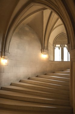 Kale döner merdiven