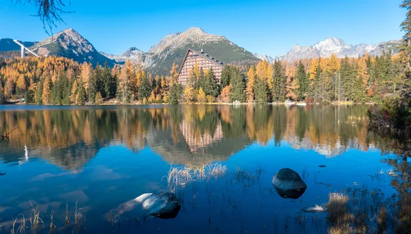 Hösten i Höga Tatrabergen, Slovakien — Stockfoto