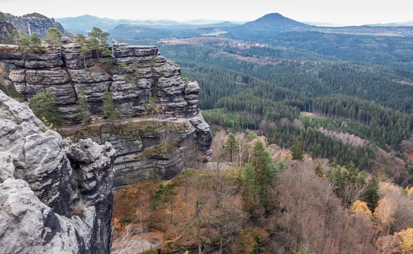 Böhmiska Schweiz - landskap — Stockfoto