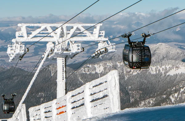 Cableway in lage Tatra, Slowakije — Stockfoto