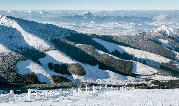 Hill Choc uit lage Tatra, Slowakije — Stockfoto