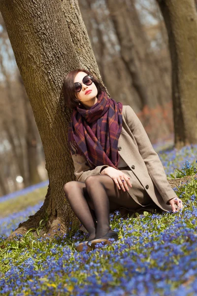 Godersi la primavera — Foto Stock