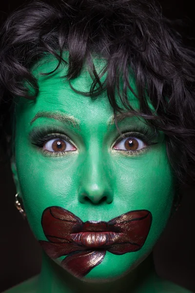 Kreativní dárek make-up — Stock fotografie