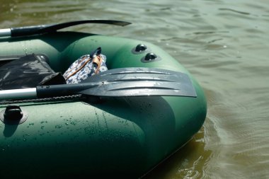 Yeşil Nehir teknesinde