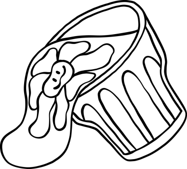 Kız Kibrit Hattı Karalama El Çizimi, Dökülmüş Kahve Latte İçki Çizgisi Sanat