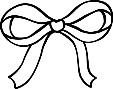 Retro Kurdele Çizgisi Siyah ve Beyaz El Çizildi