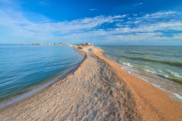 Doljanskaya spit in de dolzhanka, krasnodar regio, Rusland. — Stockfoto