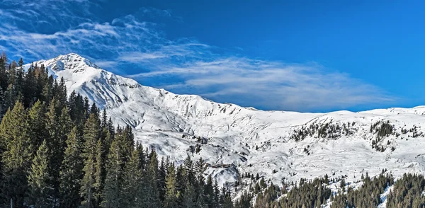 Skigebiet Zillertal - tirol, Österreich. — Stockfoto