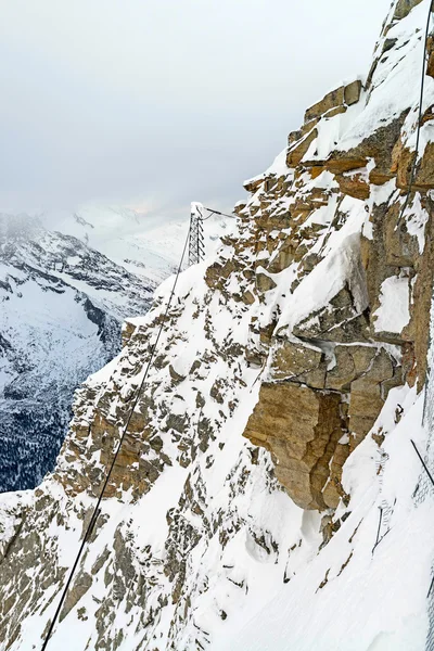 Skigebied Zillertal - Tirol, Oostenrijk. — Stockfoto