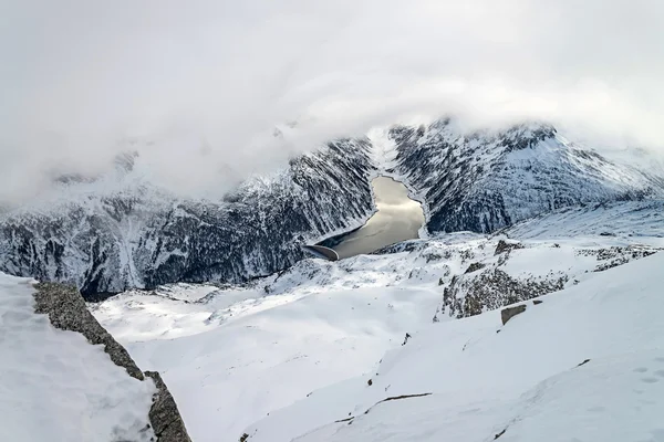 Ski resort Zillertal - Tirol, Austria. — Stock Photo, Image