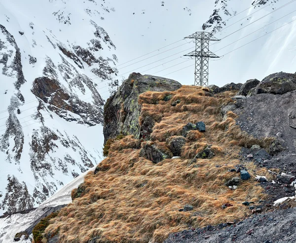 Dağ Baksan Vadisi, Elbrus ve Cheget, Rusya Federasyonu. — Stok fotoğraf