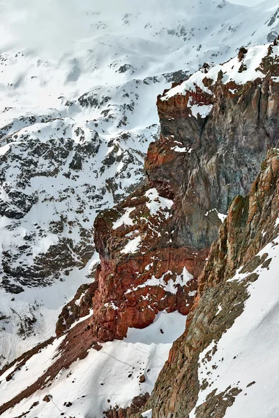 Montagna Baksan valle, Elbrus e Cheget, Russia . — Foto Stock