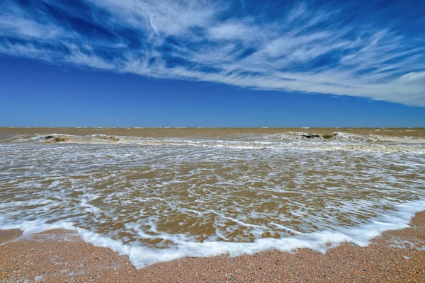 Doljanskaya spit in de dolzhanka, krasnodar regio, Rusland. — Stockfoto