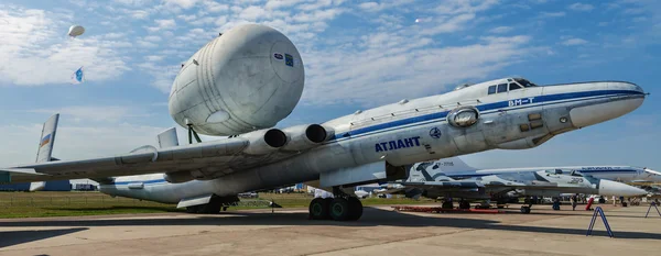 Міжнародний авіаційно-космічний салон Макс в Жуковському, Росія — стокове фото