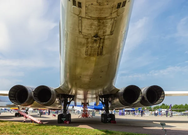 Salone internazionale dell'aviazione e dello spazio MAKS a Zhukovsky, Russia — Foto Stock