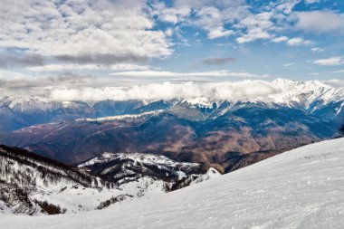 Olimpiyat Kayak izi rosa khutor.