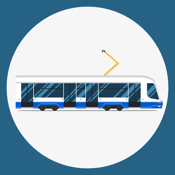 Conjunto vetor massa trânsito rápido veículos urbanos Coleção transporte municipal — Vetor de Stock