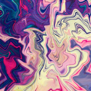 Soyut renkli akrilik dökümü. Boya dökme sanatı. Sıvı mermer yüzey desen dokusu. Tasarım illüstrasyonu.