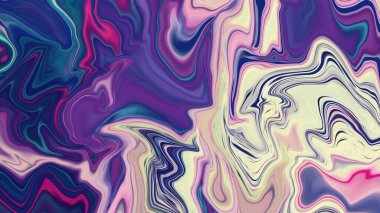 Soyut renkli akrilik dökümü. Boya dökme sanatı. Sıvı mermer yüzey desen dokusu. Tasarım illüstrasyonu.