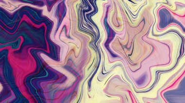 Soyut renkli akrilik dökümü. Boya dökme sanatı. Sıvı mermer yüzey desen dokusu. Tasarım illüstrasyonu.