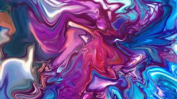 Abstract Colorful Acrylic Pour Paint Pour Art Liquid Marble Surfaces — Stock Photo, Image