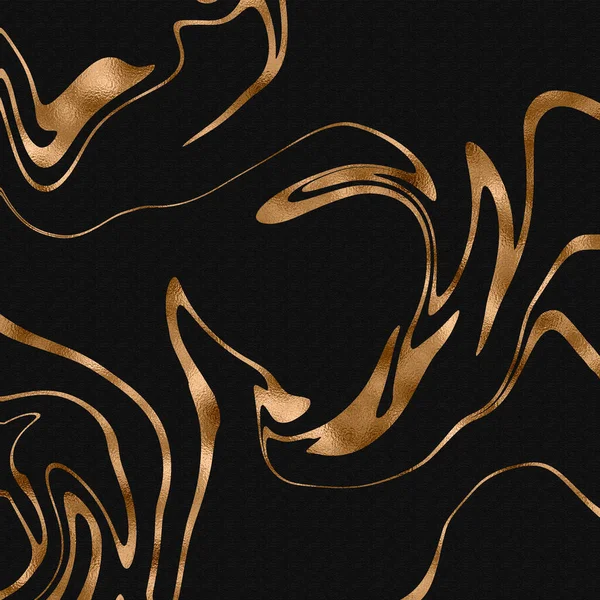 Жидкий Мрамор Черный Золотой Мраморный Фон Золотые Линии Мраморные Золотые — стоковое фото