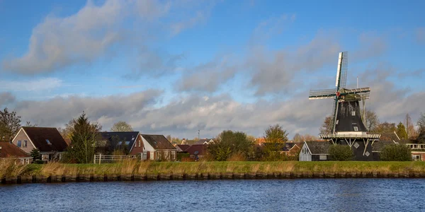 Kleine dorp van Woltersum — Stockfoto