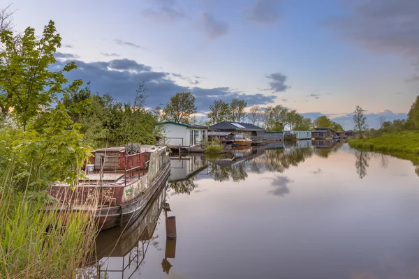 Barcos de Vivienda Natural — Foto de Stock