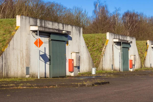 Military explosive Bunker — Stock Photo, Image