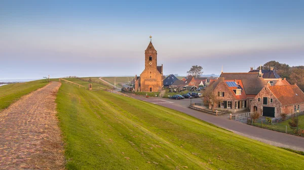 Il borgo medievale di Wierum — Foto Stock