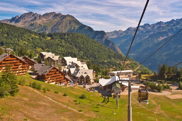 Cable Car Avrupa Alpleri'nde — Stok fotoğraf
