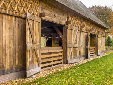 : Drenthe, Netherlands, Flamanca yapı tarzında geleneksel döken