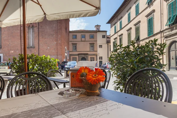 Terraço de mesa Cidade — Fotografia de Stock