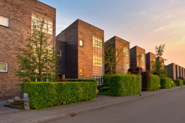 Öğleden sonra güneş thenetherlands modern sokak