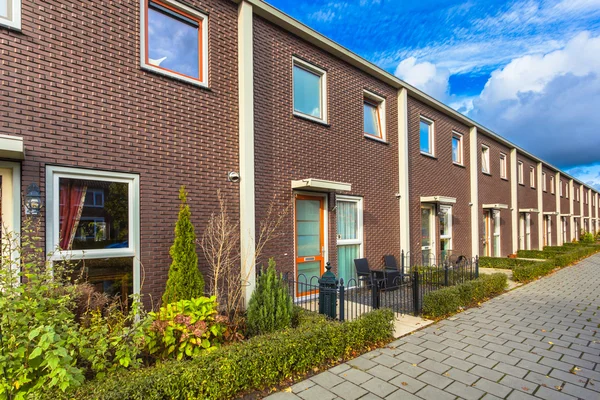 Moderne terras huizen — Stockfoto