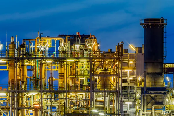 Industrial Chemical plant framework profile detail — Stock Photo, Image