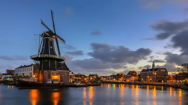 Haarlem scène de nuit — Photo